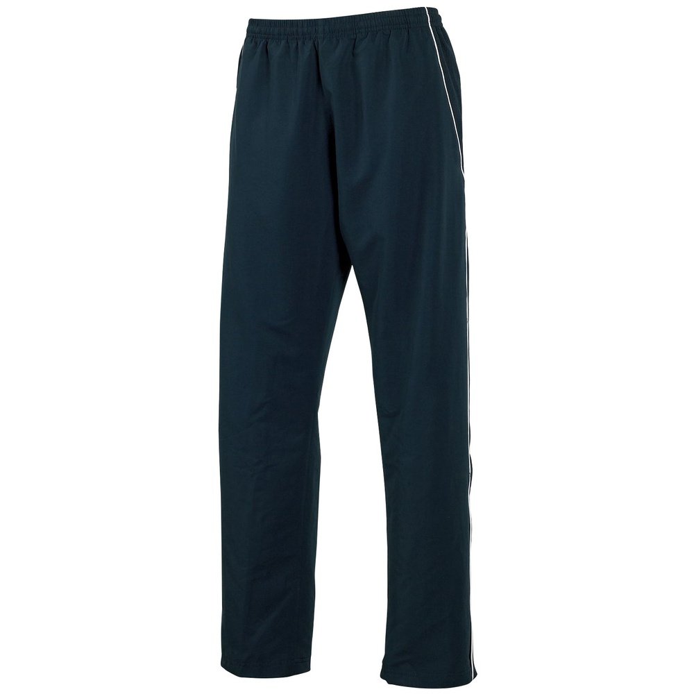 Tombo Open Hem Piped Showerproof Windproof Track Training Pants Jogger TL69