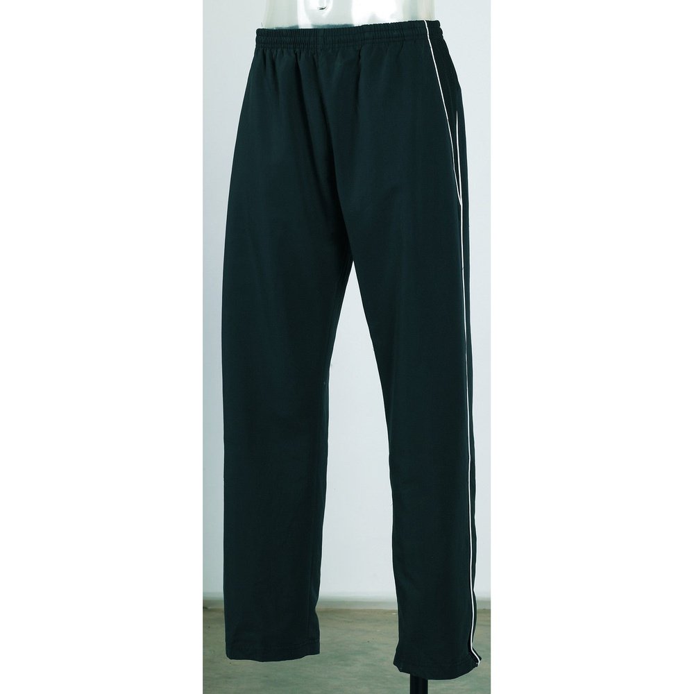 Tombo Teamsport Kids Open Hem Lined Piped Training Pants Joggers TL69B