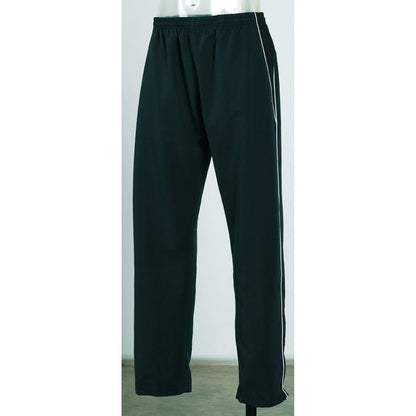 Tombo Teamsport Kids Open Hem Lined Piped Training Pants Joggers TL69B
