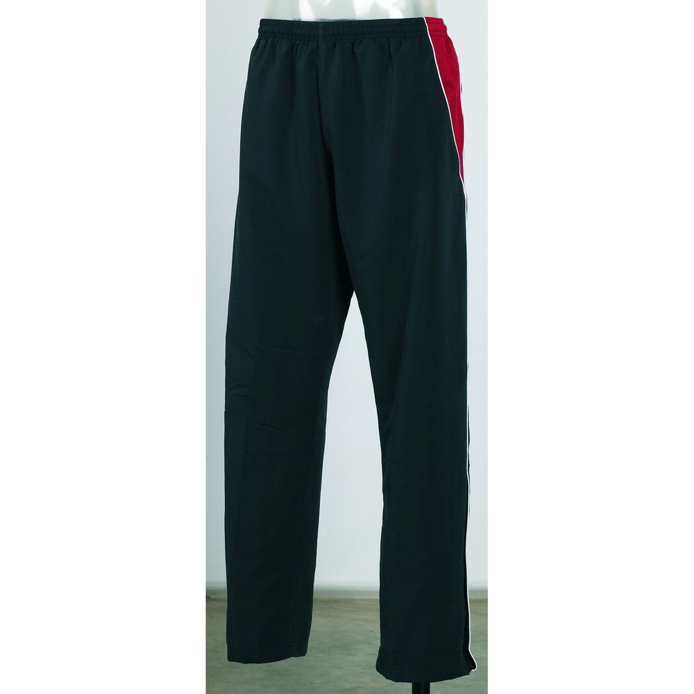 Tombo Teamsport Kids Open Hem Lined Piped Training Pants Joggers TL69B